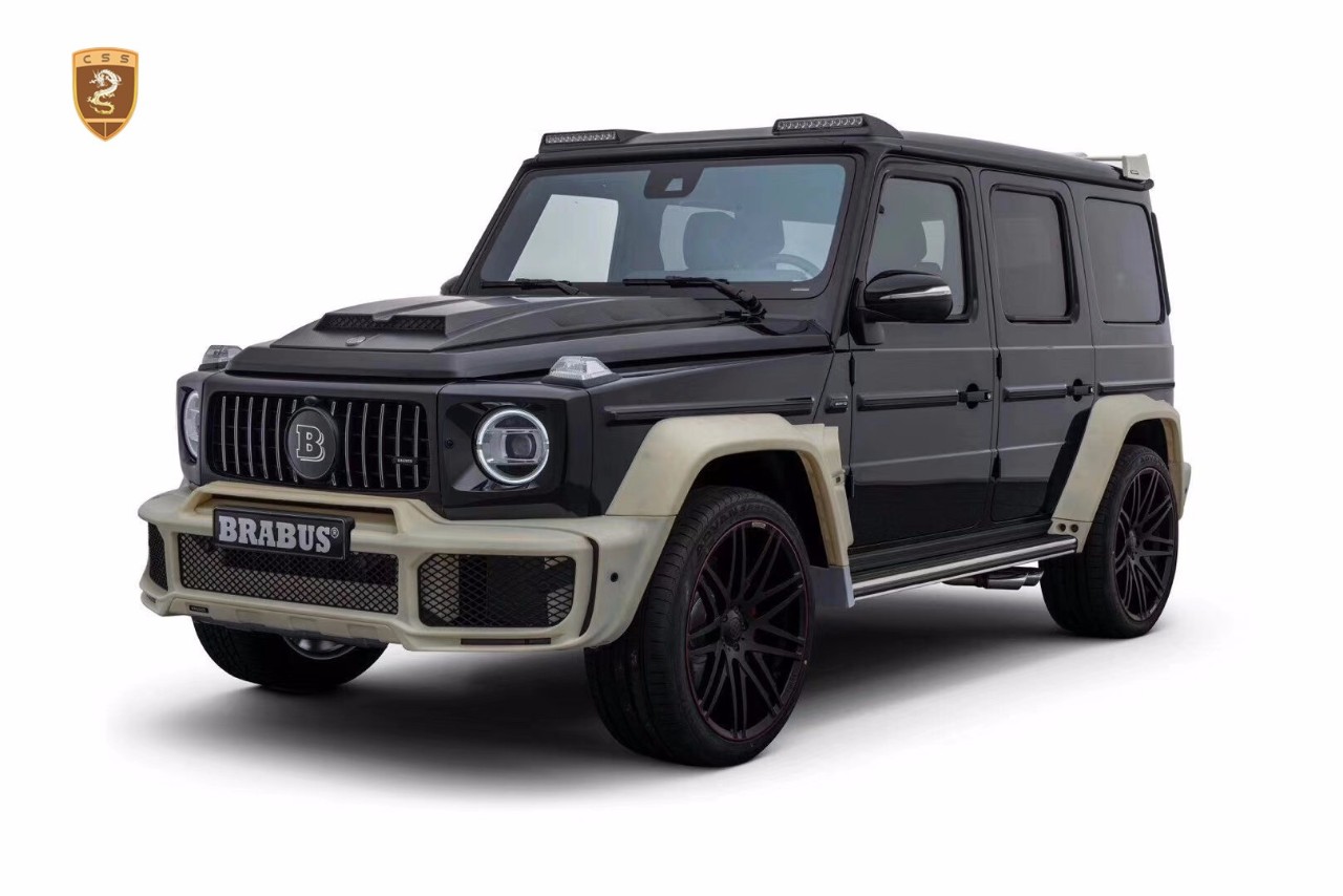 新款奔驰g级w464改装巴博斯全套已准备就绪