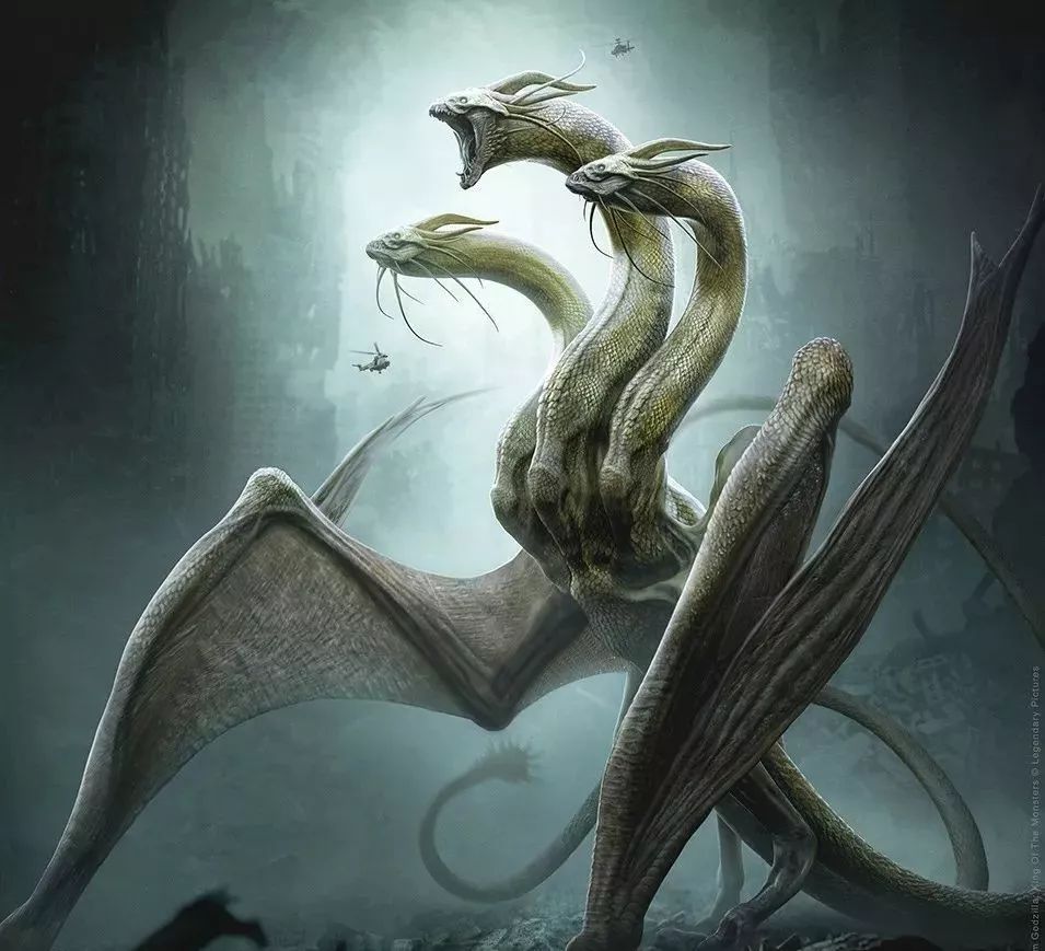 哥斯拉2怪兽之王概念艺术设计