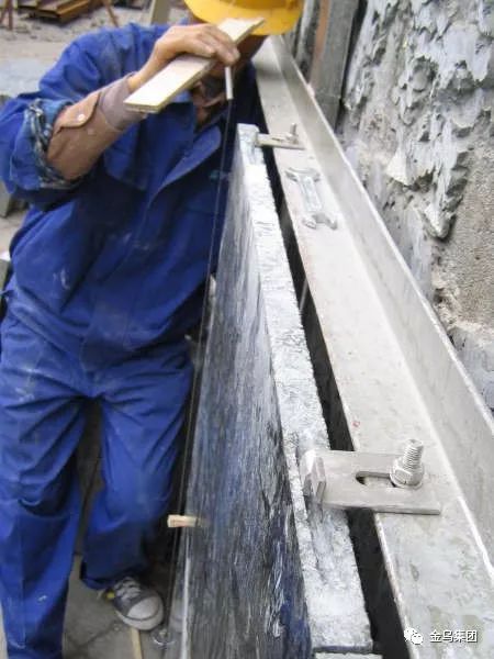 金乌集团丨石材干挂工艺