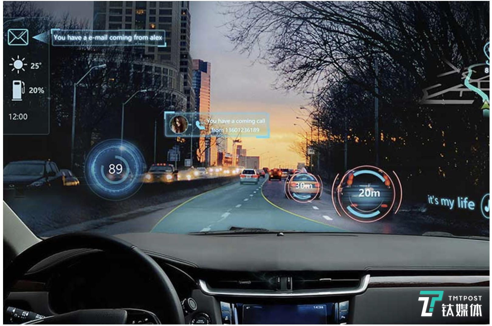 车联网显示革命开启全景hud如何造就全新体验快公司