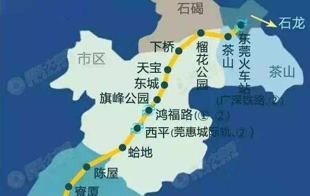 东莞直达深圳地铁要来了对不起我要去深圳了