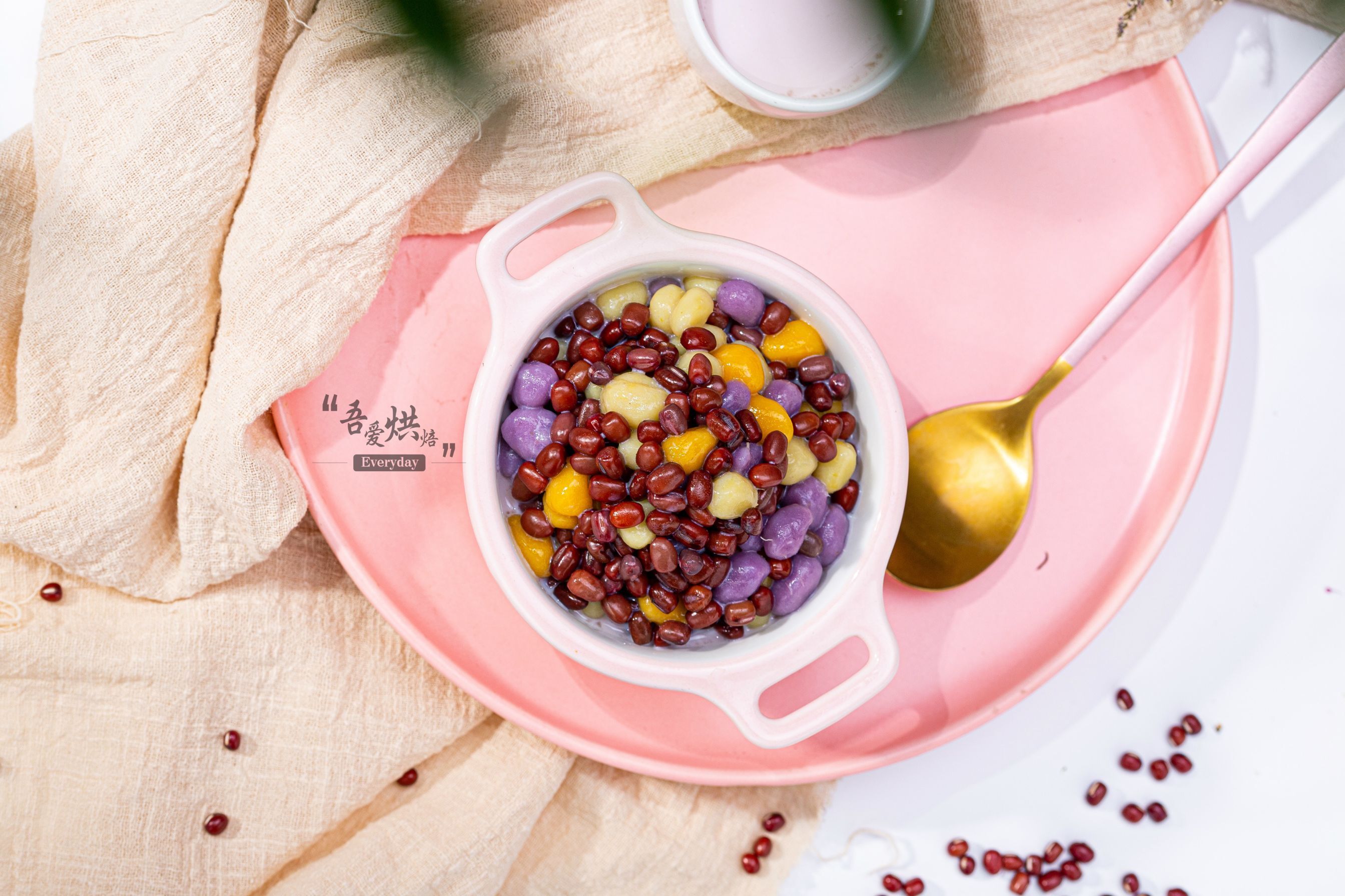 原创夏日养颜消暑甜点,超q弹超好吃的红豆芋圆