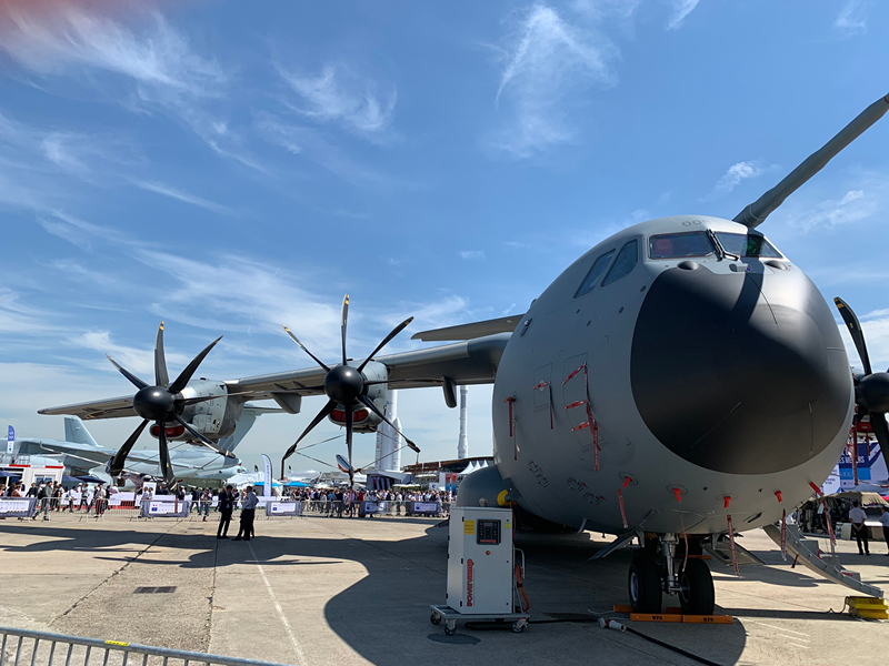 欧洲胖妞a400m军用运输机高清图赏析