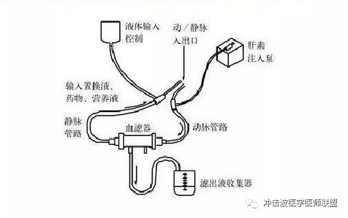 血滤所用滤器的基本结构类似于透析器.
