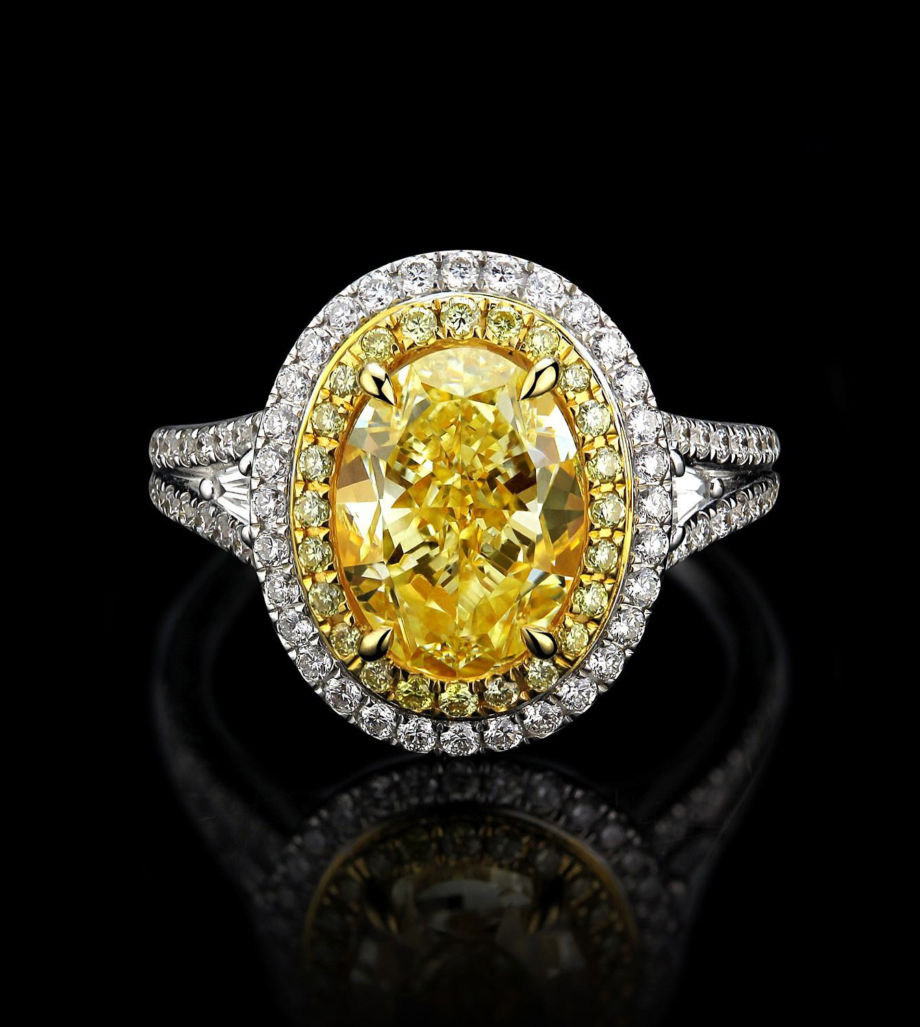 彩钻中的主力军黄钻收藏佩戴两不误