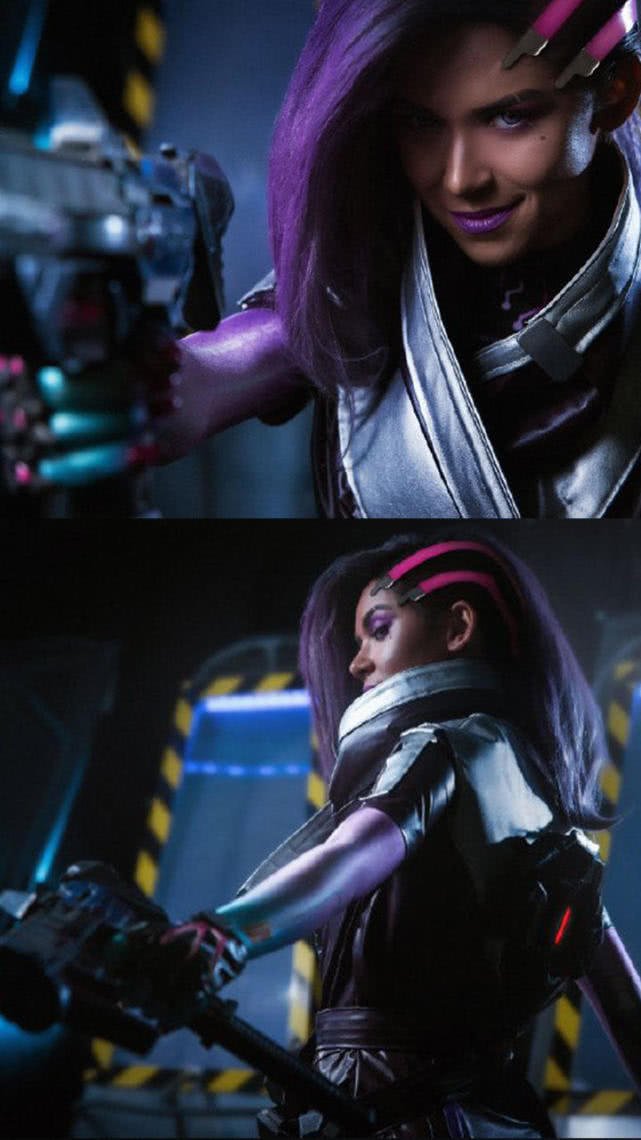 守望先锋黑影cosplay