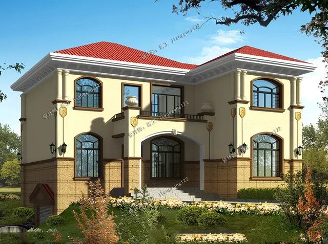 l型地基怎么建房3款农村别墅设计方案柴火灶地下室如何取舍