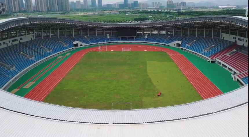 视频带你现场揭秘~上虞"三足鼎立"运动馆诞生!