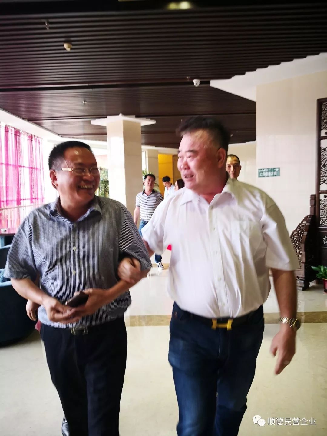 交流会衡阳市副市长胡水龙,市商粮局局长黄建军也陪同出席了本次会议