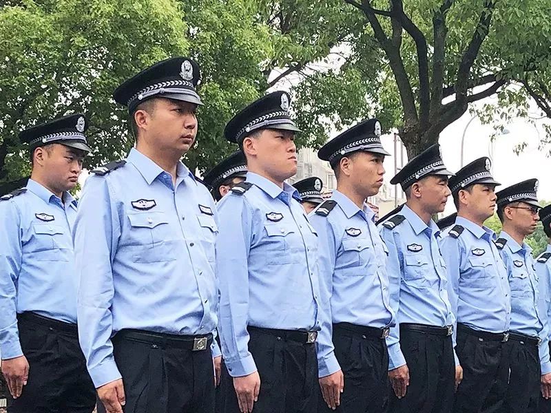 上海市公安局浦东分局第一批勤务辅警岗前培训剪影
