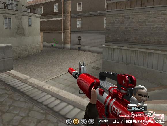 条手链,其中还包括两款武器,而m4a1-k就是其中的一个全身红色非常喜庆