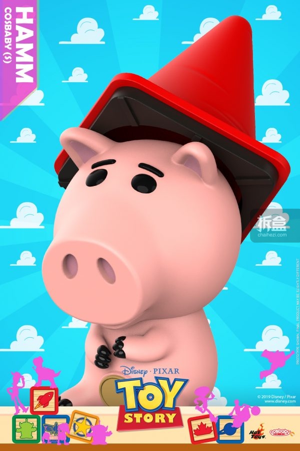 hottoys玩具总动员4cosbabyq版公仔