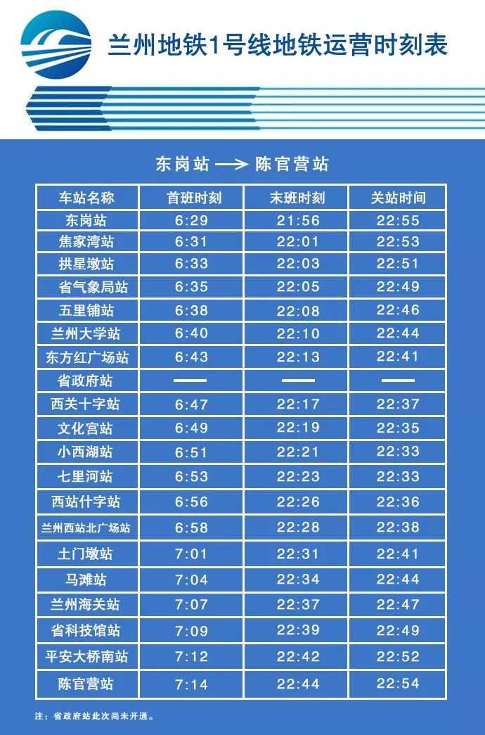 官宣6月23日兰州正式进入地铁时代你最关心的问题都在这里啦