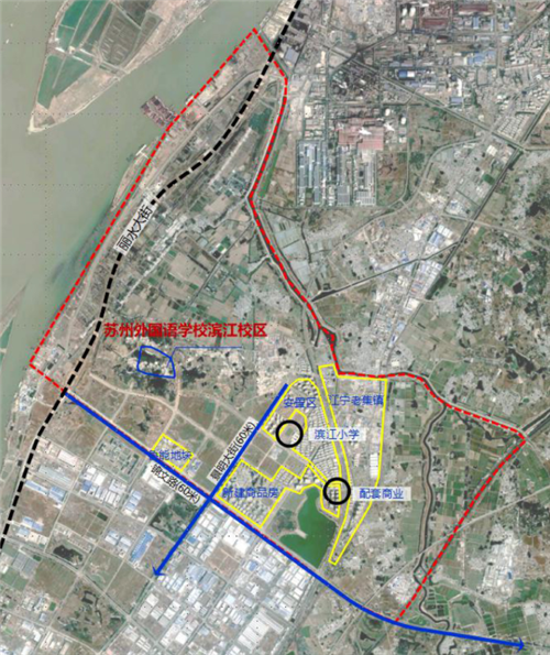 江宁滨江新城又出新规划将增添一所中小学用地
