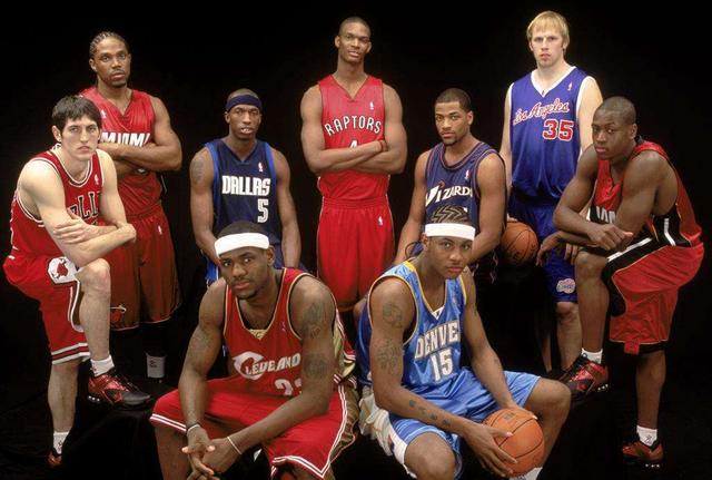 nba最强5届选秀:09届哈登库里第五,03届詹韦排第三,那第一呢?