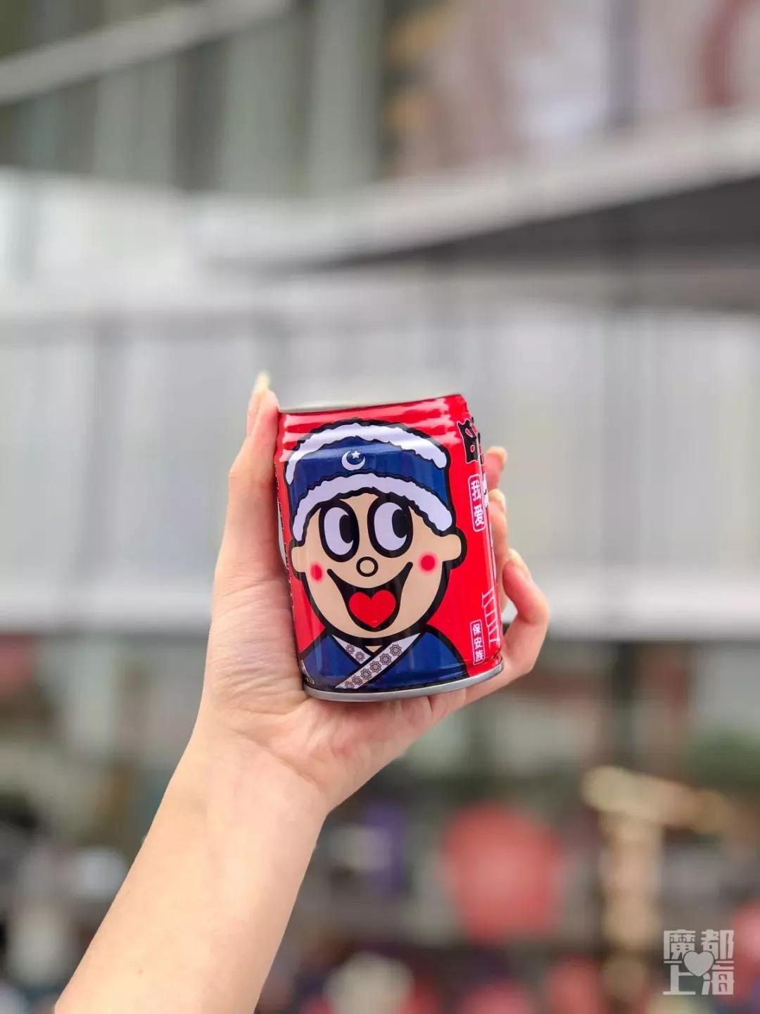 就能通过旺仔嘴部爱心形状的大门只需要带上一件旺旺零食想要打卡这次