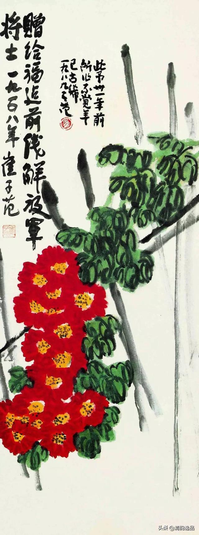 崔子范写意花鸟欣赏