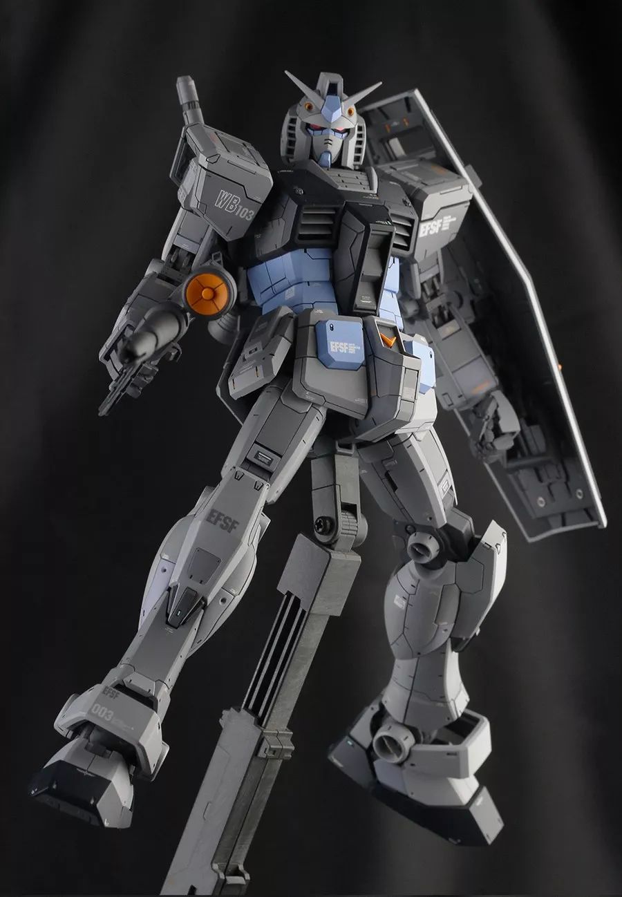 mg rx-78-3 g3高达就应该拥有这么精致的外观