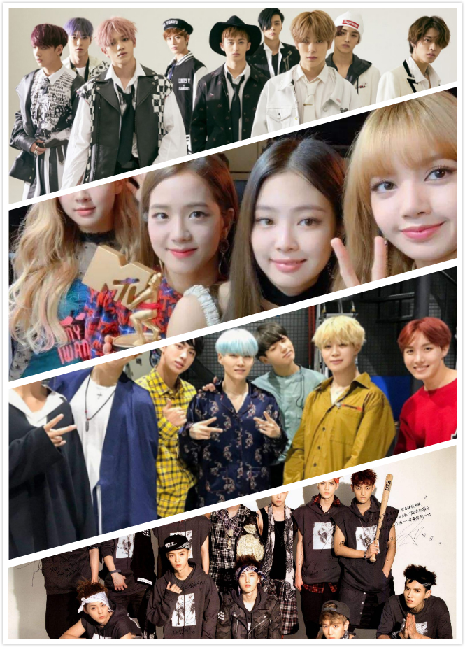 blackpink防弹入围最佳海外艺人奖欧美地区人气爆棚