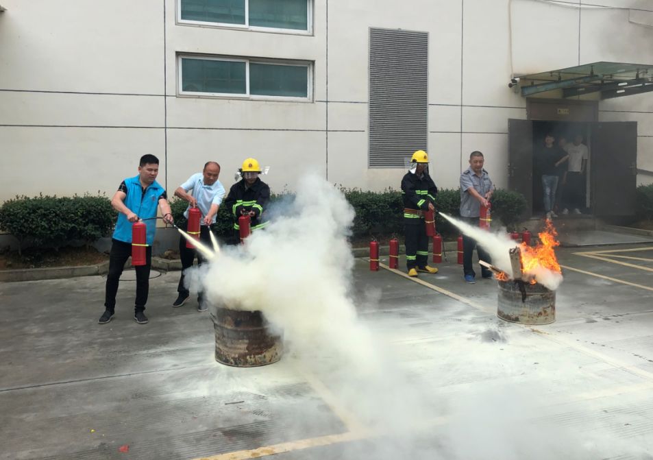 温峤动态开展夏季消防安全知识培训及演练活动