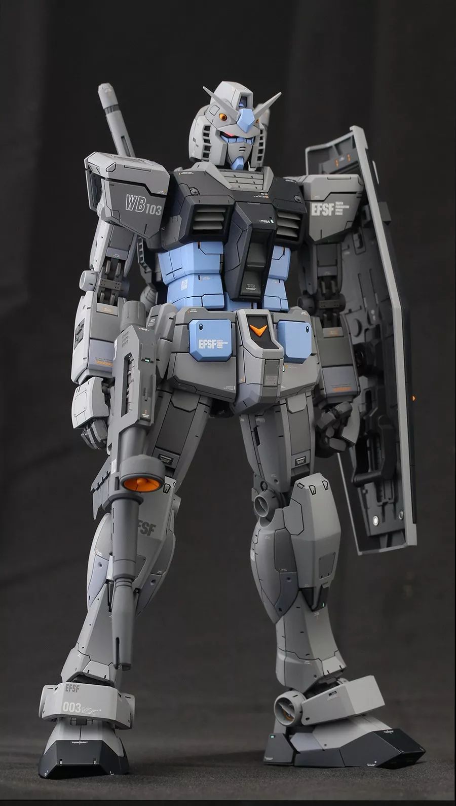 mg rx-78-3 g3高达就应该拥有这么精致的外观