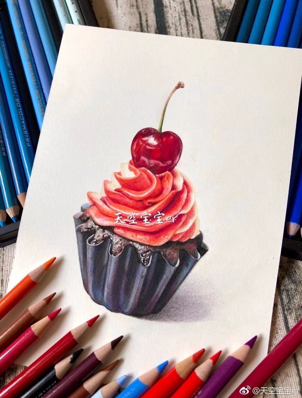 彩铅美食大盘点,大家准备好筷子,这就给你上菜!