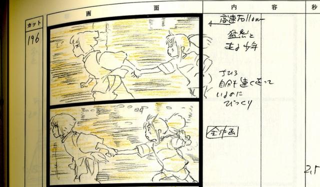 原创宫崎骏《千与千寻》分镜欣赏,丰富的细节让人赞叹!
