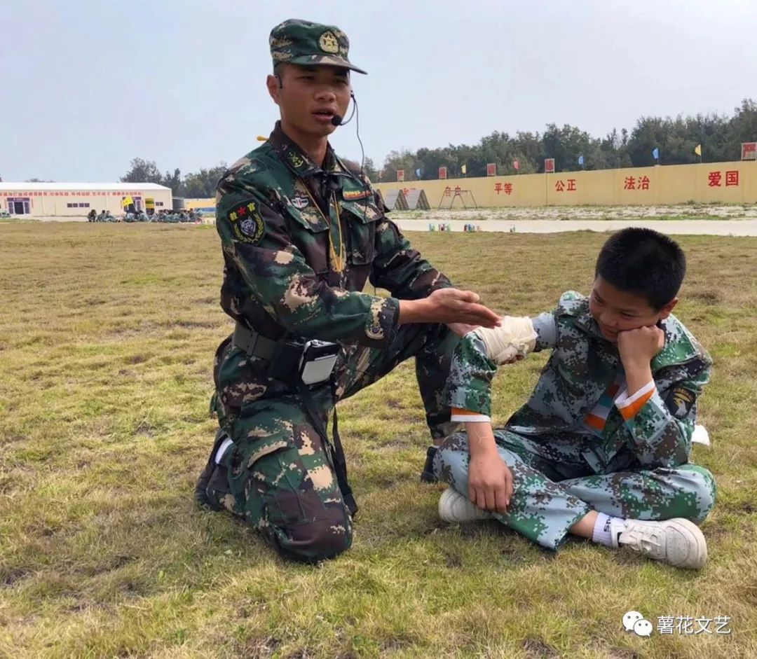 崇武薯花中小学生社会实践基地小学生军事夏令营面向全市招生啦