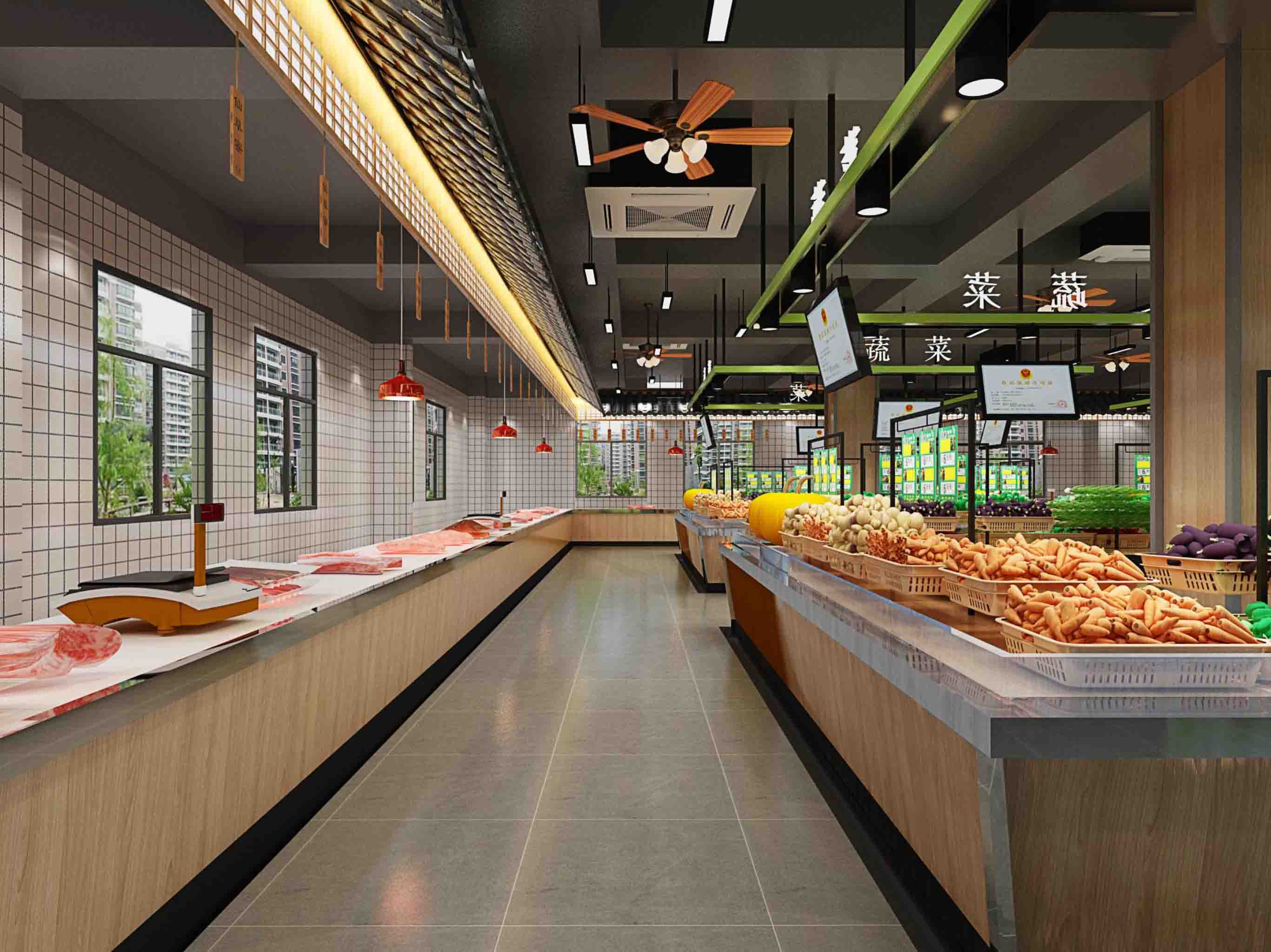 农贸市场为什么要进行专业设计