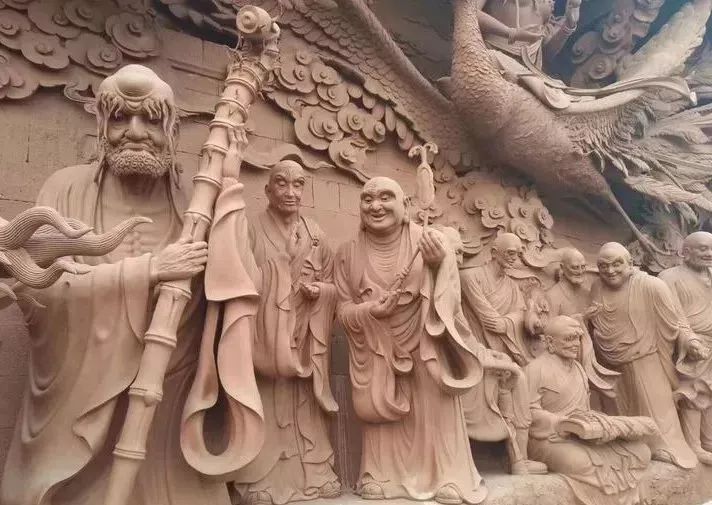 绵阳圣水寺让人惊艳的五百罗汉像
