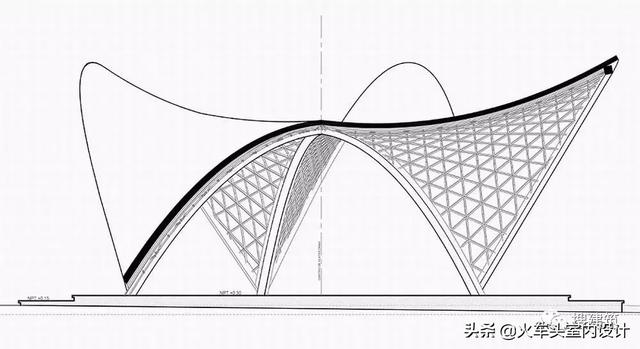 竹子展馆拱顶美学