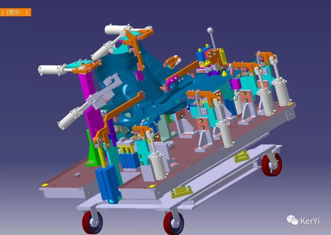 工装夹具设计catia设计