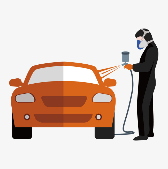 汽车基本喷漆改色流程