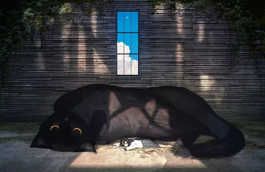 成年人悄无声息的崩溃我用一组小画治愈你