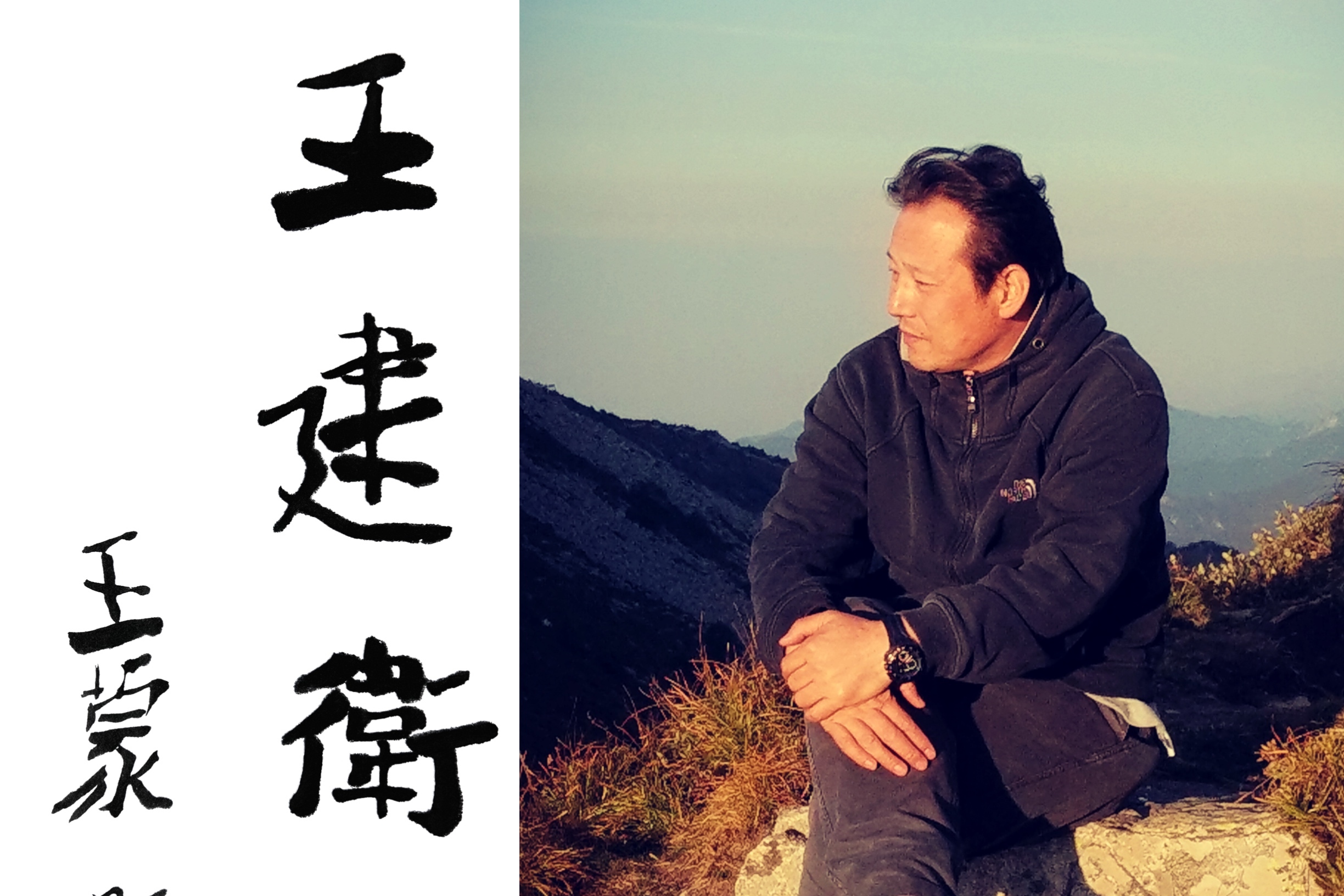 画风追求雅逸,空灵,清远,平淡的画家王建卫