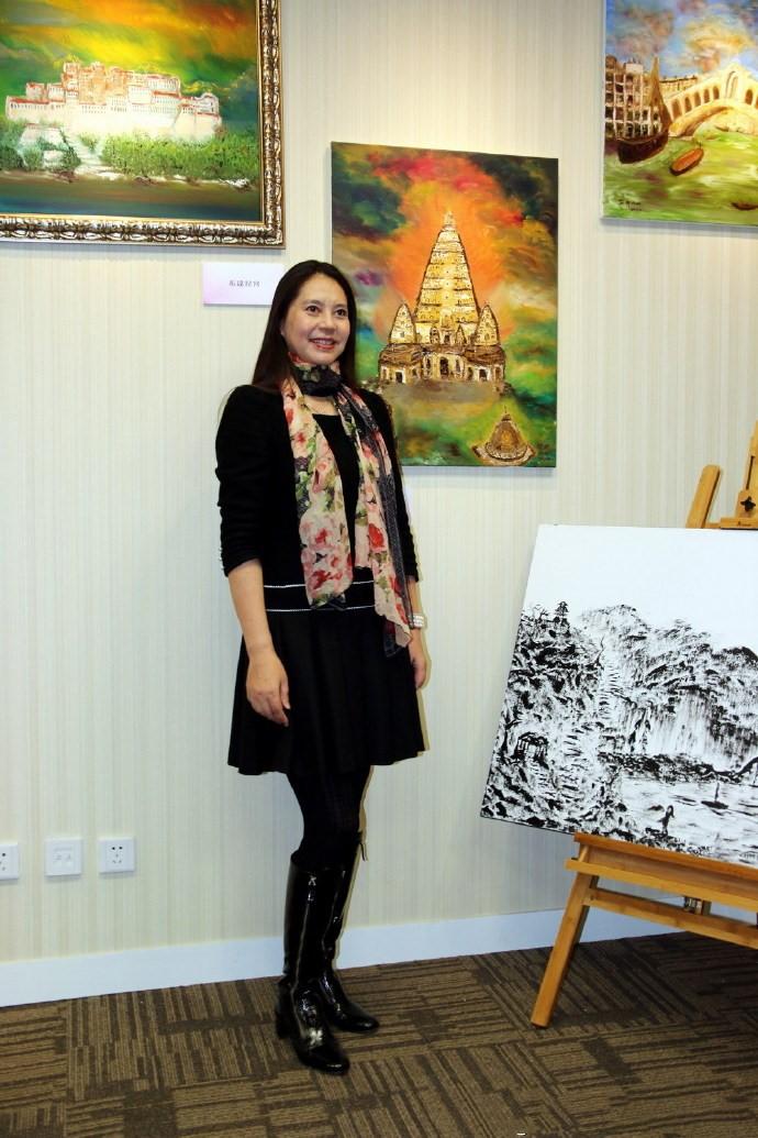 原创网球名将胡娜近况曾经被斥为叛徒如今成为画家经常回国捞金