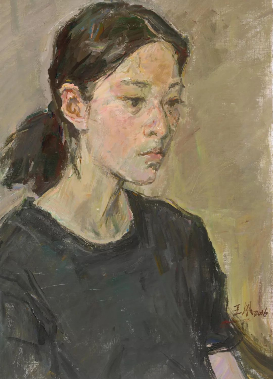 王梁色彩高研班圆满落幕!_油画