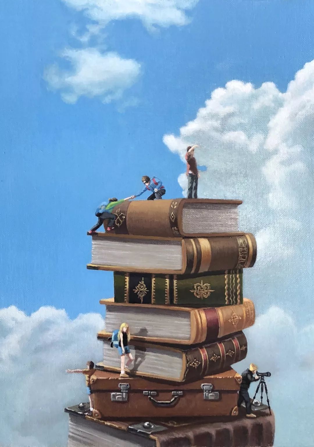 不用笔也可以作画-来意堂课体验那些有意思的技法