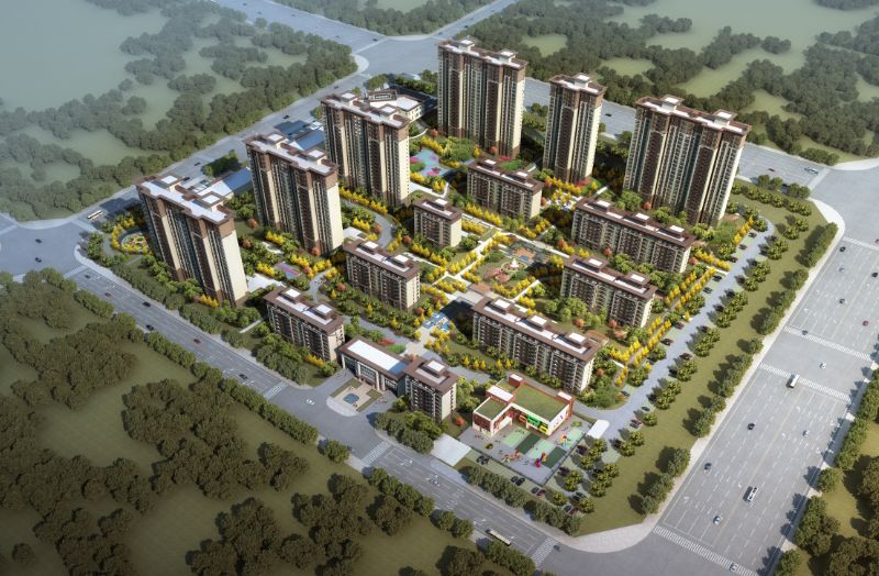 效果图济源建业城项目位于济源市愚公路与高新大道(原南环路)交叉口.