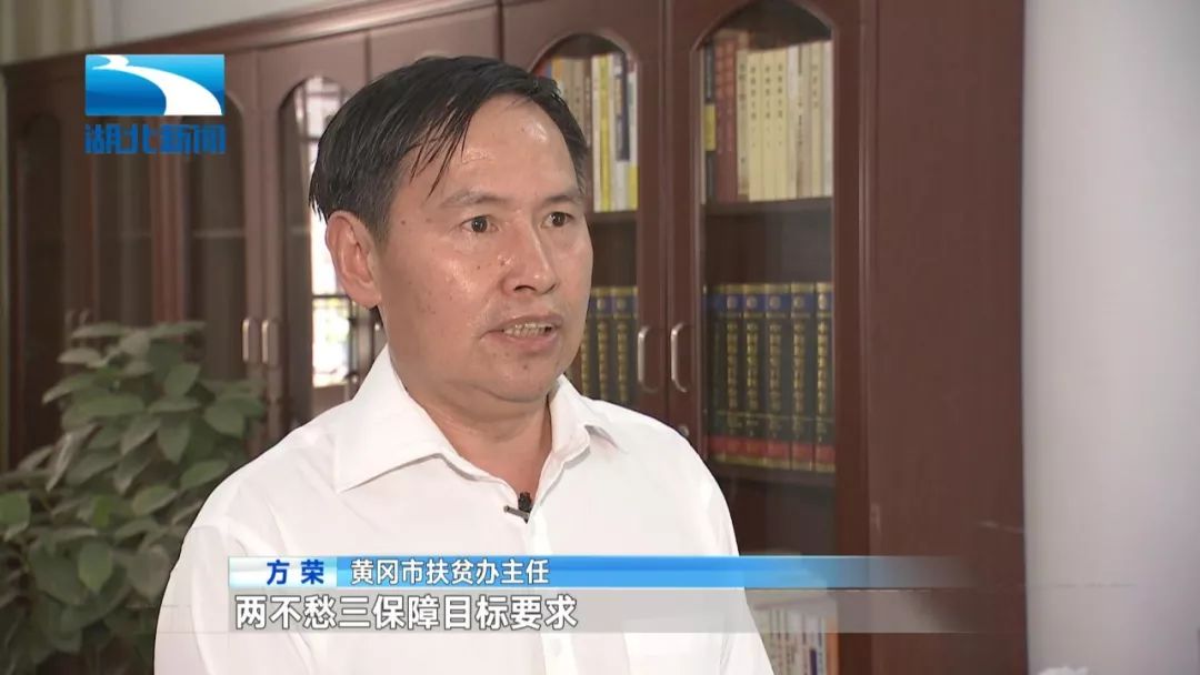 黄冈市扶贫办主任 方荣:我们要坚持问题导向,重点围绕落实两不愁,三