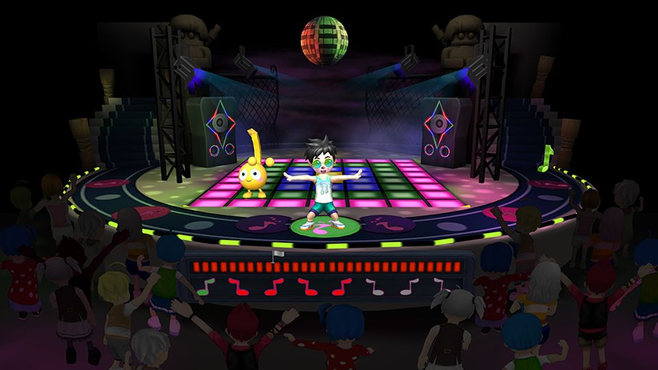 体感游戏动感舞王快来嗨爆舞台