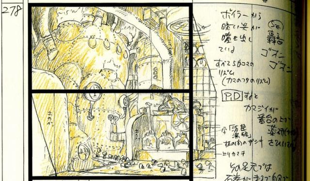 原创宫崎骏《千与千寻》分镜欣赏,丰富的细节让人赞叹!