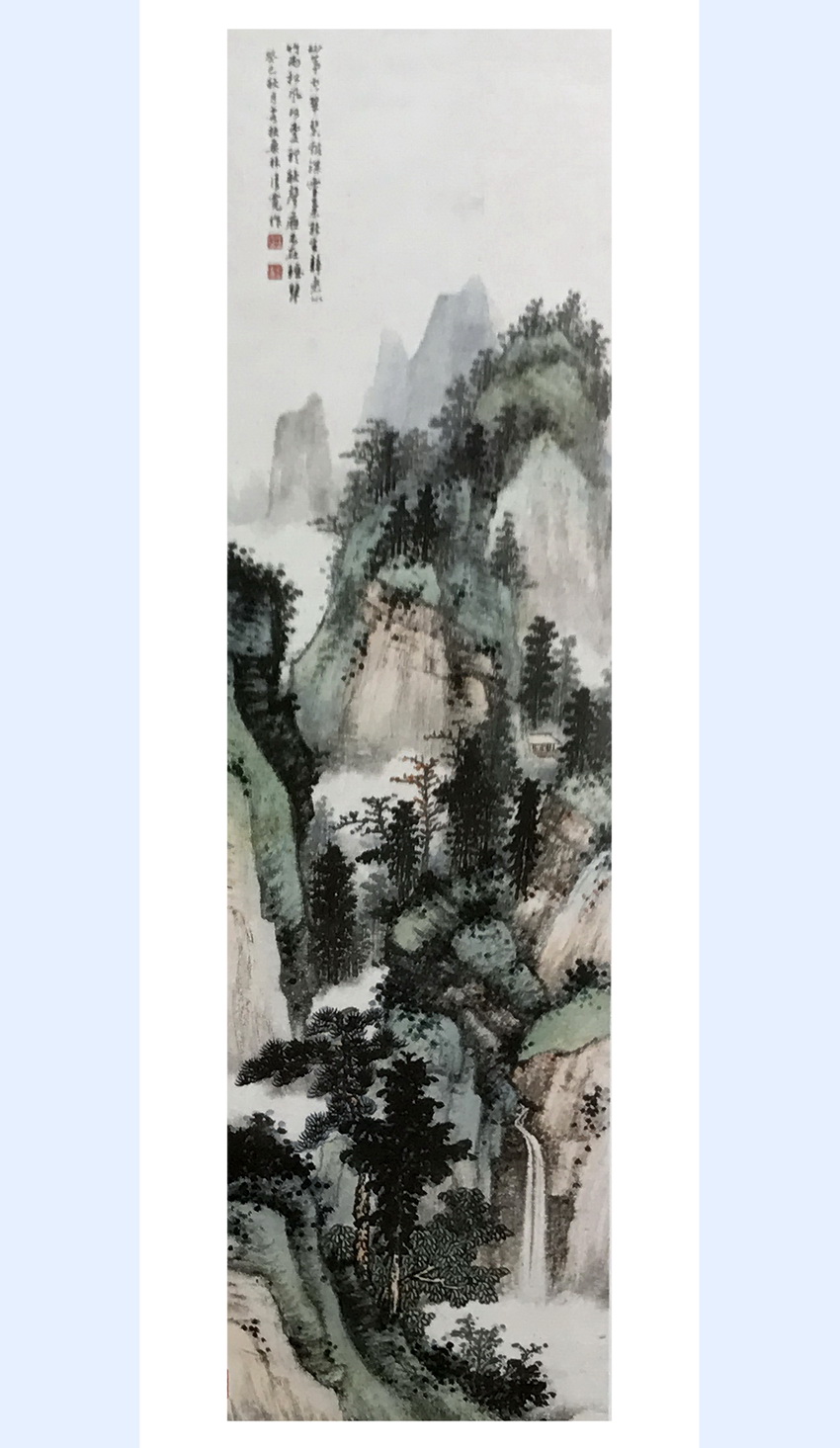 竹雨随松风，寒林话旧情——国画山水艺术作品-搜狐大视野-搜狐新闻