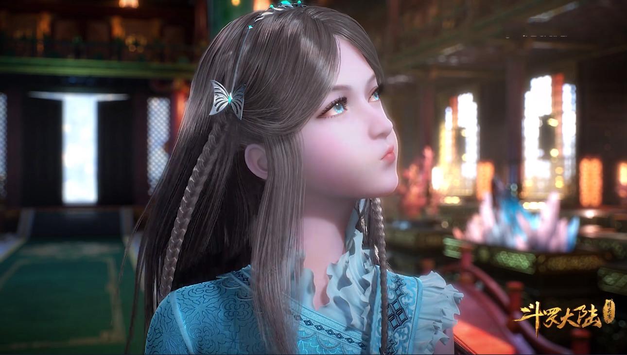 斗罗大陆宁荣荣全集卖萌秀九宝琉璃塔两位爷爷要检查她的身体