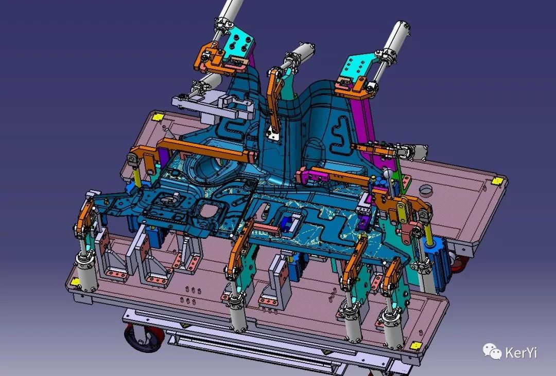 工装夹具设计catia设计