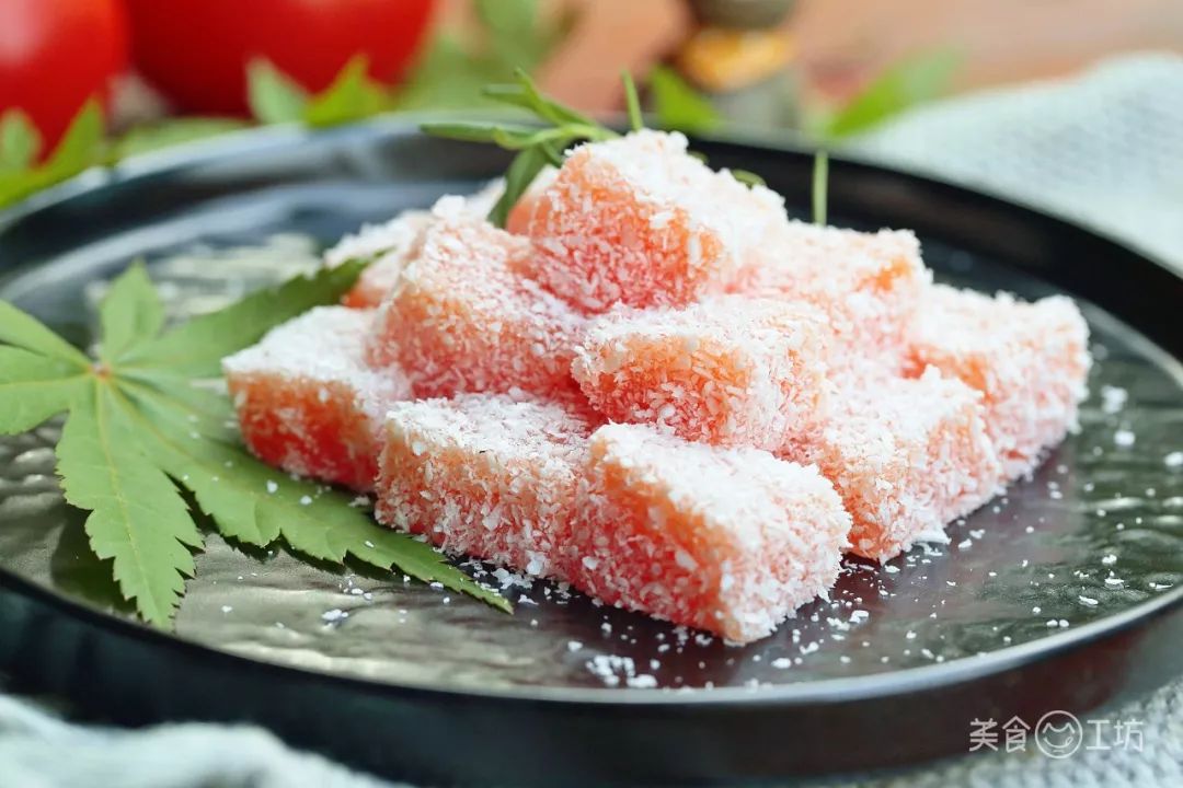 番茄也能做成小点心,酸甜消暑,比酸梅汤还管用