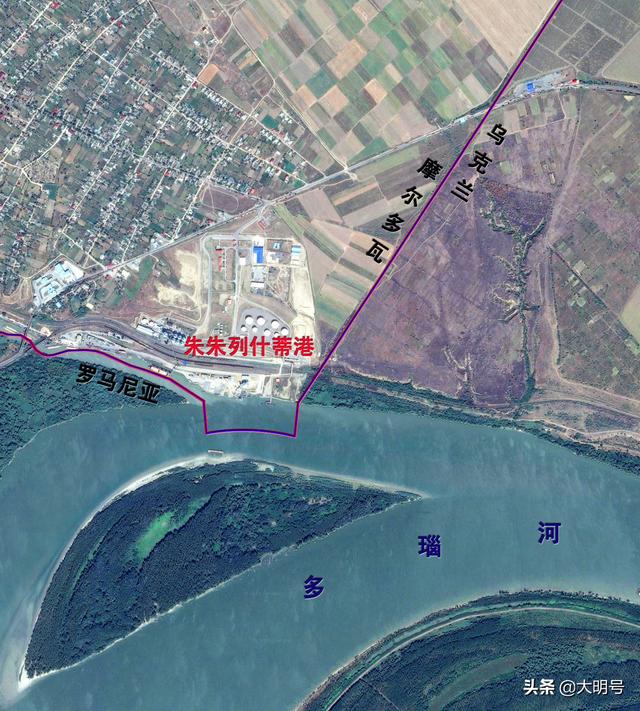 图说苏联分而治之政策苏联将摩尔多瓦的出海口划给了乌克兰