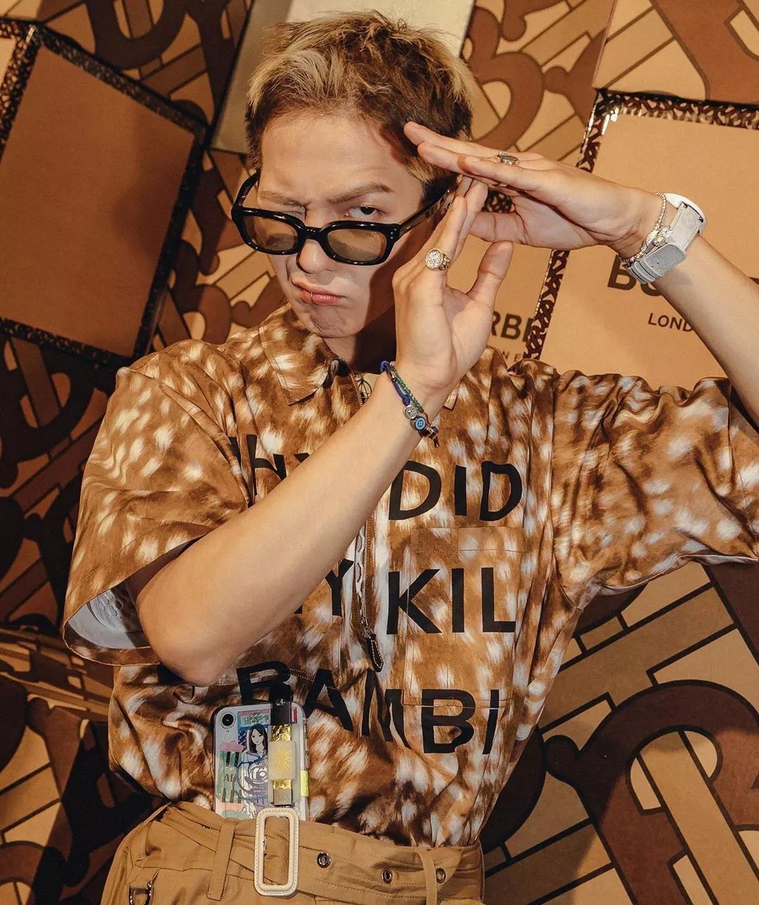 酷盖男孩rapper宋旻浩路易威登t台首秀