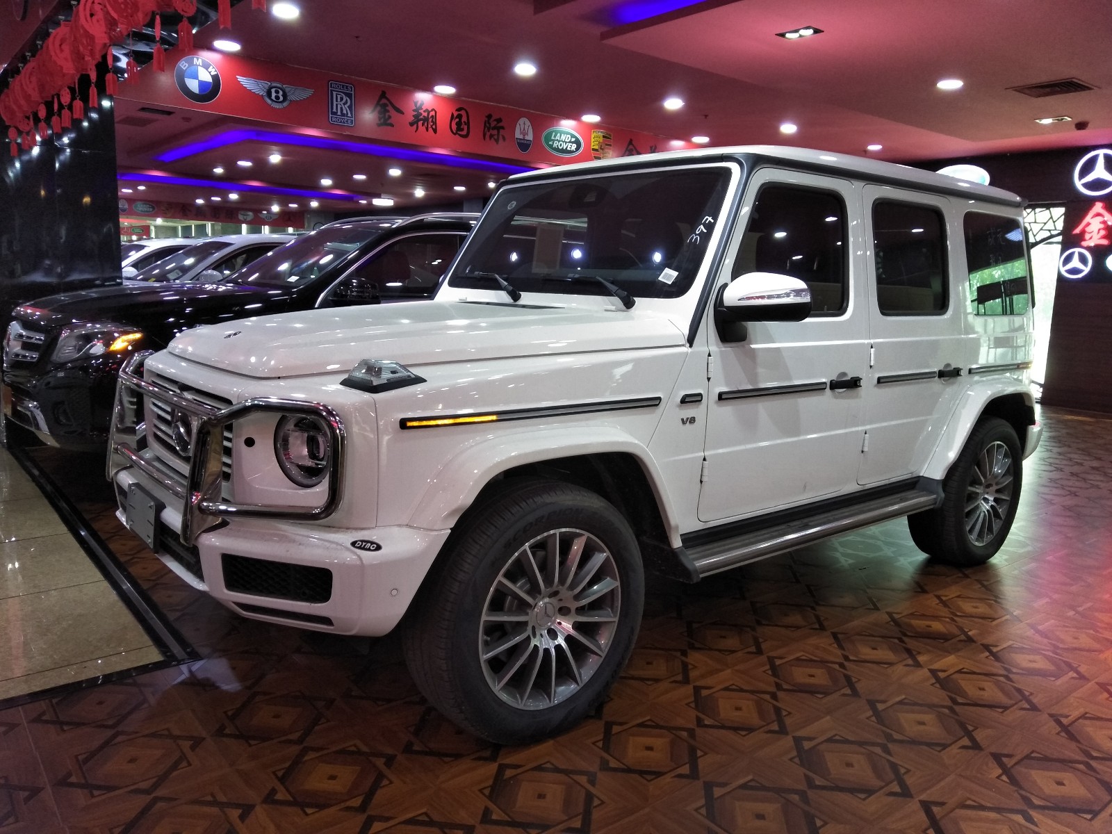 19款奔驰g550美规版现车大g手续齐全