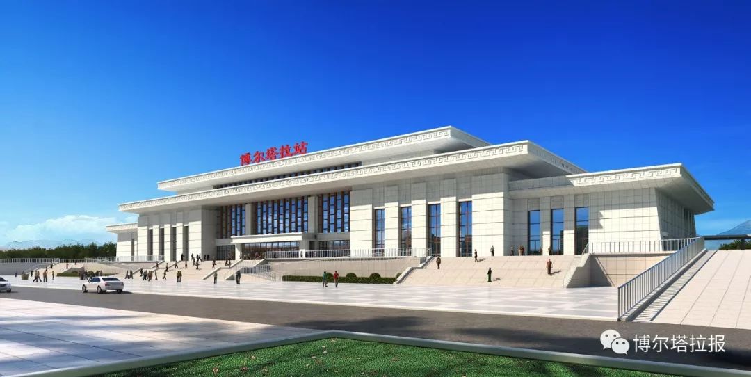 火车快开到博乐市区啦预计国庆前通车